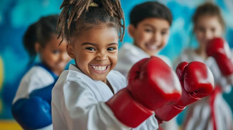 Positive energy and confidence growth through preschool self defense activities for kids